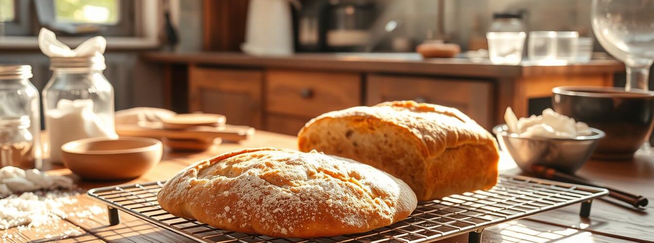 Nejjednodušší recept na lahodný domácí chléb!￼￼